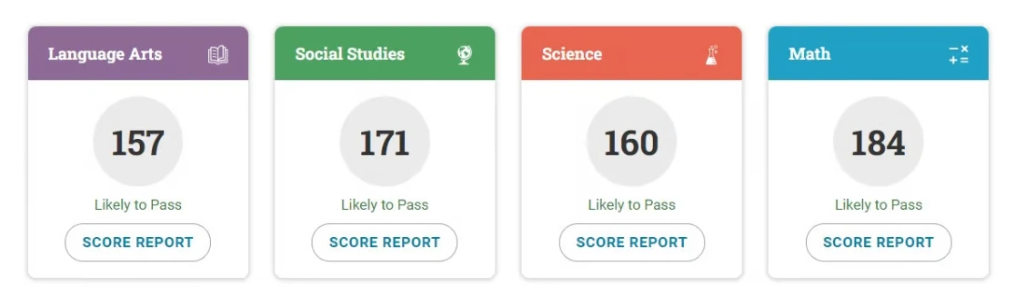 Result Test Score